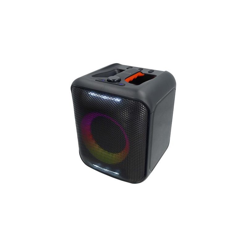 NEDIS párty reproduktor/ výkon 150 W/ Bluetooth/ doba přehrávání na baterie 5 hod/ držadlo/ párty osvětlení/ ekvalizér