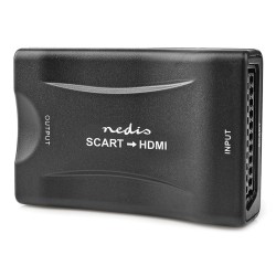 Nedis VCON3463BK - HDMI™ Převodník | SCART Zásuvka | Výstup HDMI ™ | 1cestný | 1080p | 1.2 Gbps | ABS | Černá