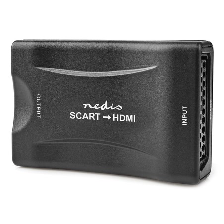 Nedis VCON3463BK - HDMI™ Převodník | SCART Zásuvka | Výstup HDMI ™ | 1cestný | 1080p | 1.2 Gbps | ABS | Černá