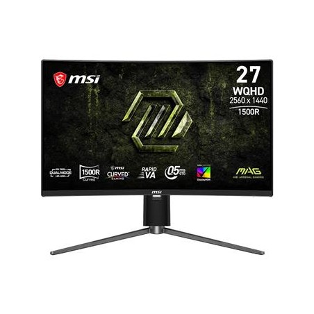 MSI Gaming MAG 274CQPDF X32/ 27"/ 2560x1440/ IPS/ 0,5ms/ 320Hz/ 350cd/m2/ 5000:1/ HDMI/ DP/ VESA/ černý