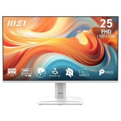 MSI PRO MP251W E14A/ 24"/ 1920x1080/ IPS/ 4ms/ 144Hz/ 300cd/m2/ 1500:1/ HDMI/ DP/ VESA/ bílý