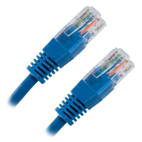 XtendLan patch kabel Cat6, UTP - 2m, modrý
