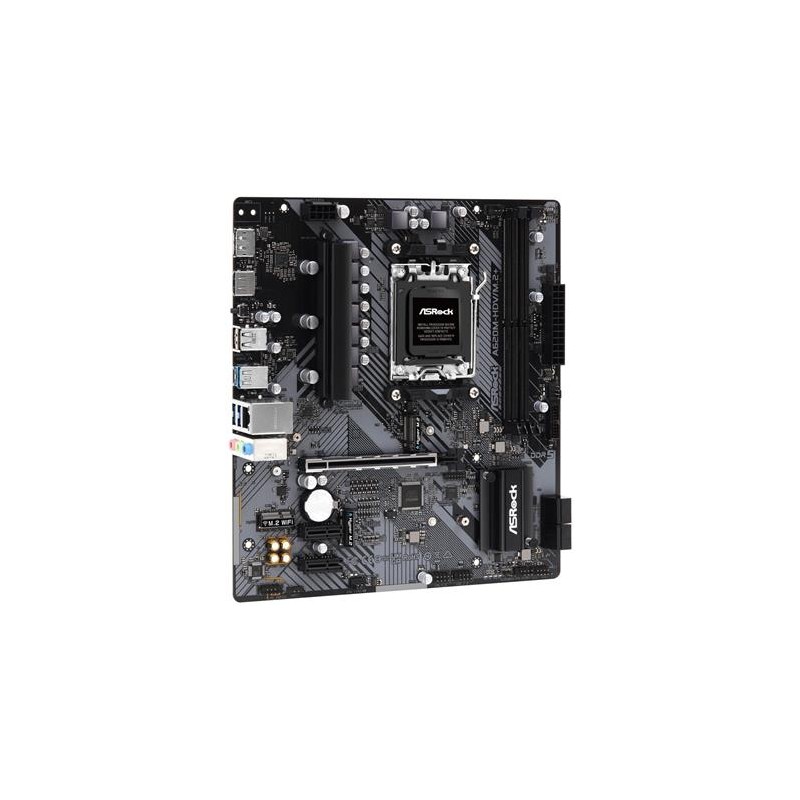 ASRock A620M-HDV/M.2+ / AMD A620 / AM5 / 2x DDR5 DIMM / 2x M.2 / HDMI / DP / USB-C/ mATX