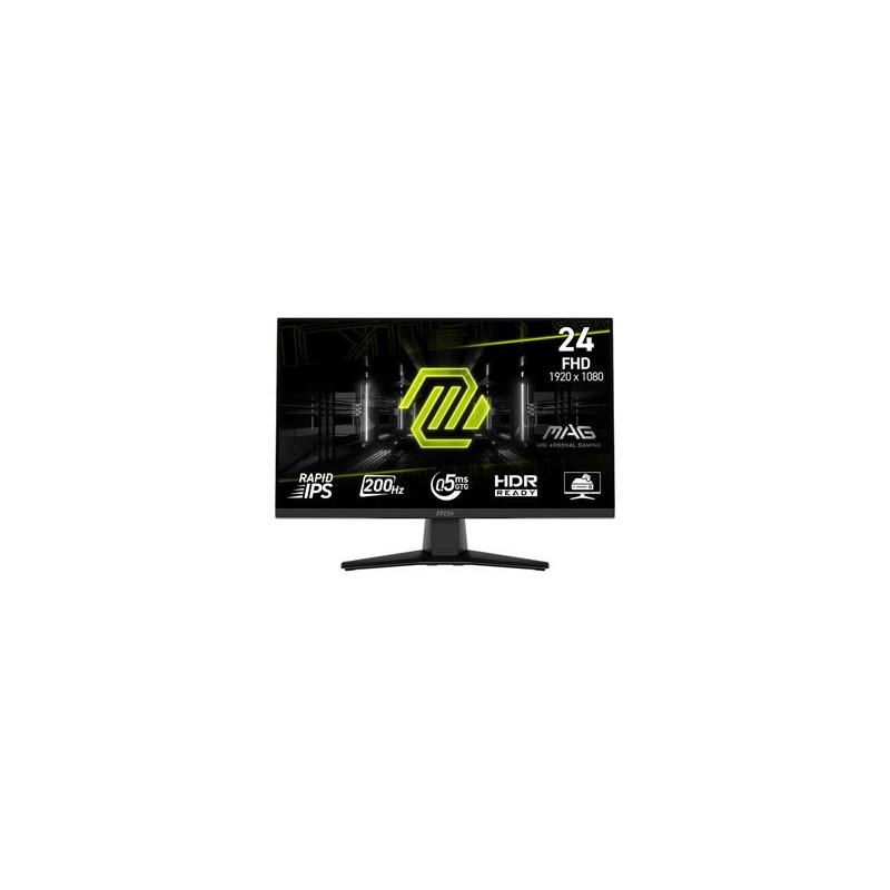 MSI MAG/242F/23,8"/IPS/FHD/200Hz/0,5ms/Černá/3R