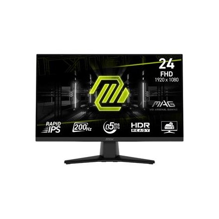 MSI MAG/242F/23,8"/IPS/FHD/200Hz/0,5ms/Černá/3R