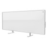 AENO GH1s Chytré Topení, infrared + konvekce, tvrzené sklo, 700W, Bílá - LEHCE POŠKOZENÝ OBAL