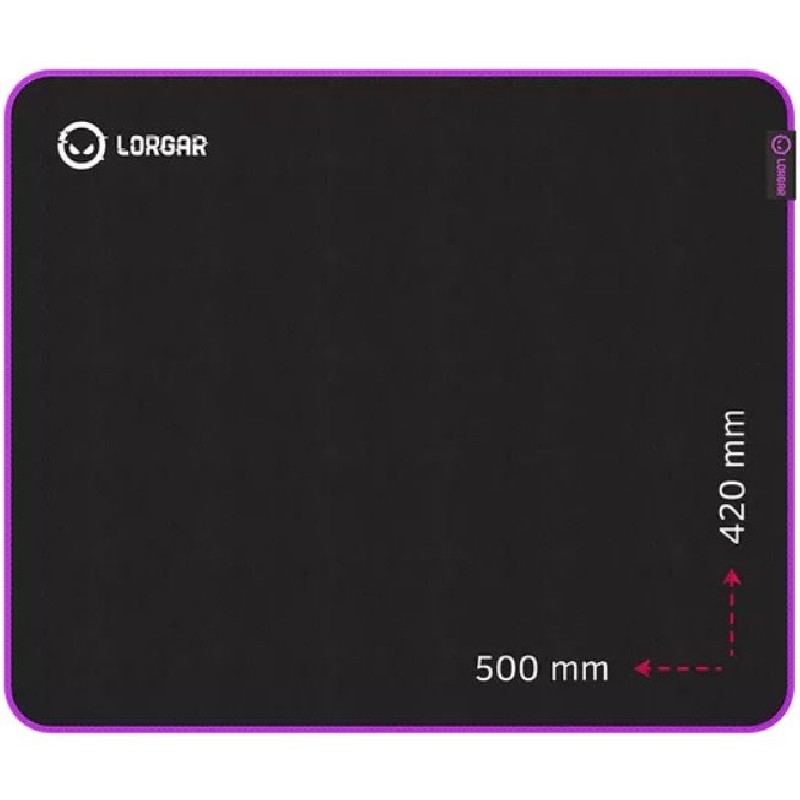 LORGAR podložka pod myš Main 315 (L), 500 x 420 x 3mm