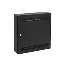 Solarix rozvaděč SOHO LC-18 s lištami 2U, 4U a 11U, 550x550x150mm černá RAL9005