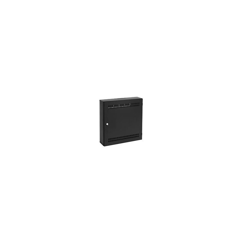 Solarix rozvaděč SOHO LC-18 s lištami 2U, 4U a 11U, 550x550x150mm černá RAL9005