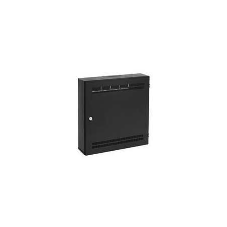 Solarix rozvaděč SOHO LC-18 s lištami 2U, 4U a 11U, 550x550x150mm černá RAL9005
