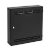 Solarix rozvaděč SOHO LC-18 s lištami 2U, 4U a 11U, 550x550x150mm černá RAL9005