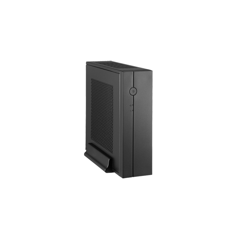 CHIEFTEC skříň Compact Series/mini ITX, IX-01B-OP, Black, bez zdroje