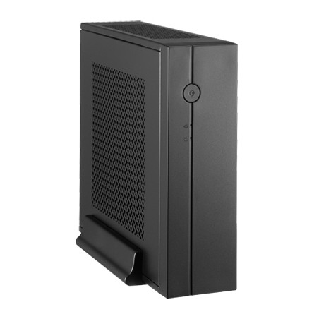 CHIEFTEC skříň Compact Series/mini ITX, IX-01B-OP, Black, bez zdroje