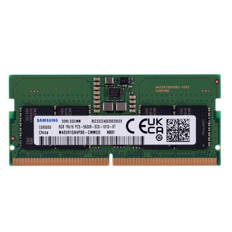 ASUS NUC DDR5 5600 SO-DIMM 8GB 262P/Samsung/M425R1GB4PB0-CWM