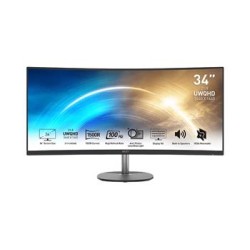 MSI LCD PRO MP341CQ, 34" 3440x1440, VA, 100Hz, 4ms, VESA 100x100mm, N/A, Black