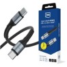 3mk Hyper Cable N-SERIES C to C 3m PD 3.0 QC 3.0 48V/5A 240W Black