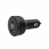 GEMBIRD Nabíječka do auta, 1x USB, 1xUSB-C, rychlo-nabíječka, QC3.0, 30 W, černá