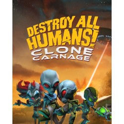 Destroy All Humans! Clone Carnage – hra pro PC (elektronická licence)