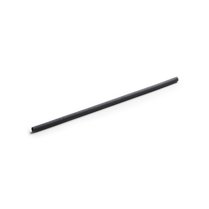 EURO STRAWS - Přírodní minerální brčko Cocktail 5x140mm, Charcoal Black, 250ks