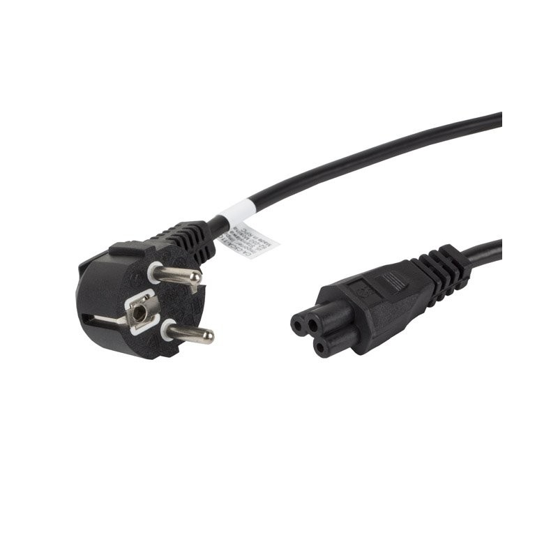 LANBERG CEE 7/7 (MICKEY) na IEC 320 C5 POWER CORD 1.8M VDE černý