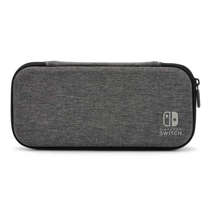PowerA Slim Case for Nintendo Switch - OLED Model, Nintendo Switch or Nintendo Switch Lite - Charcoal