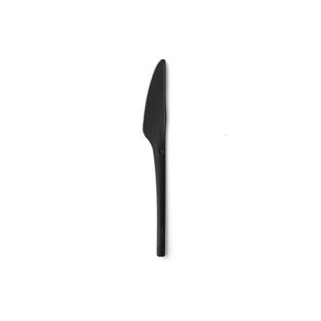 REFORK - Nůž z přírodního materiálu, black, 25ks