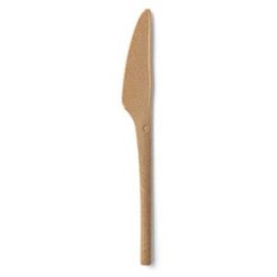 REFORK - Nůž z přírodního materiálu, natural, 25ks