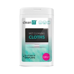 CLEAN IT vlhčené čisticí utěrky na displaye a lesklé plochy 100 ks MINI