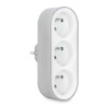CONNECT IT Rozbočovací adaptér Tripple Split , 3 zásuvky (bíla)