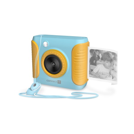 CONNECT IT INSTAPRINT dětský instantní fotoaparát MODRÝ