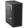 Endorfy Ventum 400 Air,Skříň, Middle tower, bez zdroje, 4× 120mm ventilátor, 2× USB 3.0, 1× USB-C, tvrzené sklo, mesh