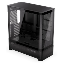 Endorfy Aquarius 8000 Flex, Skříň, E-ATX, 2× USB 3.0, 1× USB-C, panoramatická, zaoblené sklo, černá