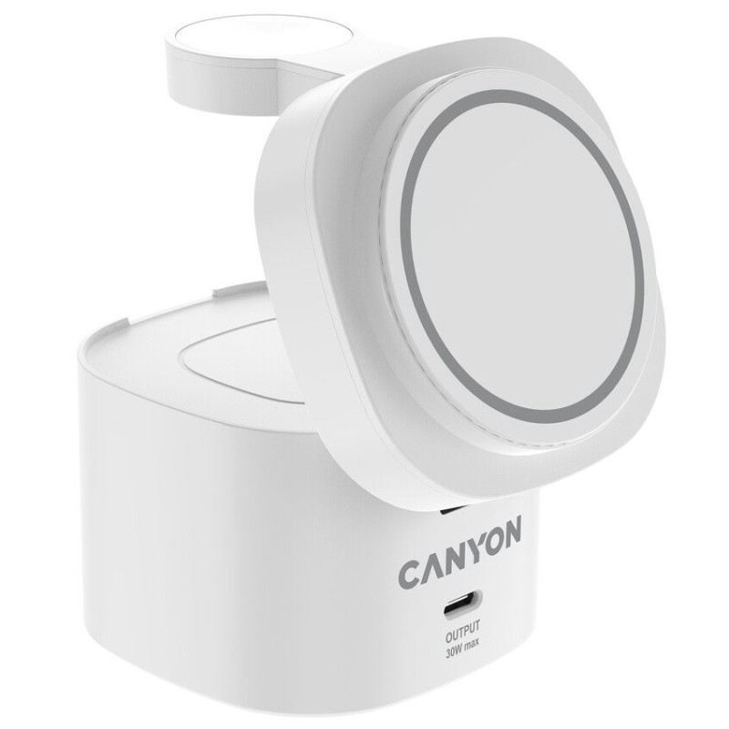 Canyon 4 in 1 Wireless Charging Stand OnCharge 405 qi2, 30W White