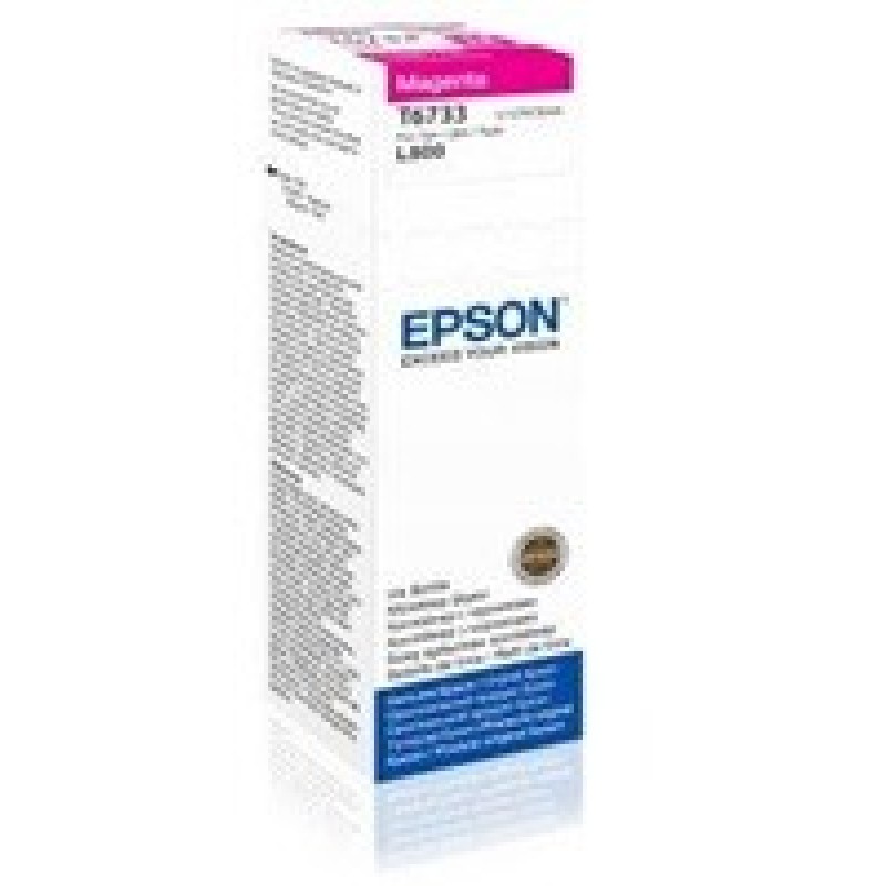 EPSON ink bar T6733 Magenta ink container 70ml pro L800/L1800 (Poškozený obal)