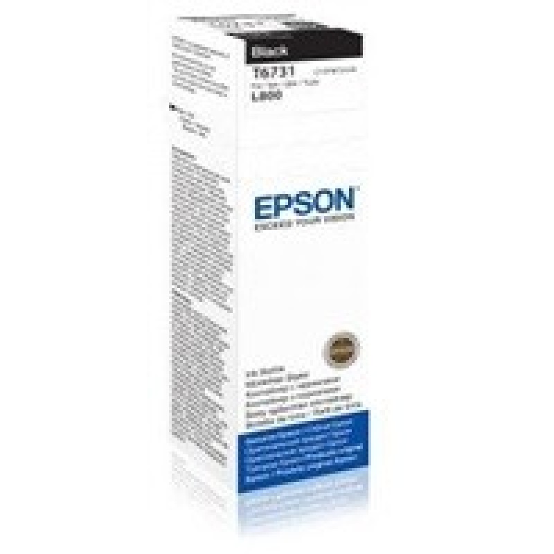 EPSON ink čer T6731 Black ink container 70ml pro L800/L1800 (Poškozený obal)