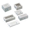 DATACOM Modul.dat.zásuvka UTP CAT5E 4xRJ45 na i pod omítku