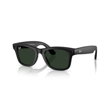 Meta Ray-Ban Gen1 Wayfarer - Matte Black/Clear to Graphite Green Transitions (Large)