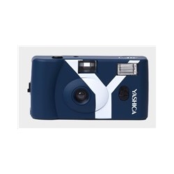 YASHICA MF-1 Snapshot Art Camera (Prussian Blue) - analogový fotoaparát