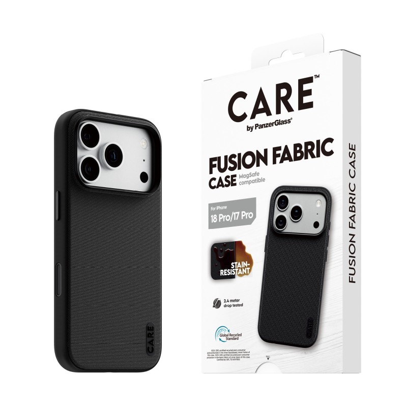 PanzerGlass Care Apple iPhone 18 Pro Woven MagSafe černé
