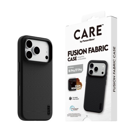PG CARE Apple iPh 18 Pro Woven MagS black