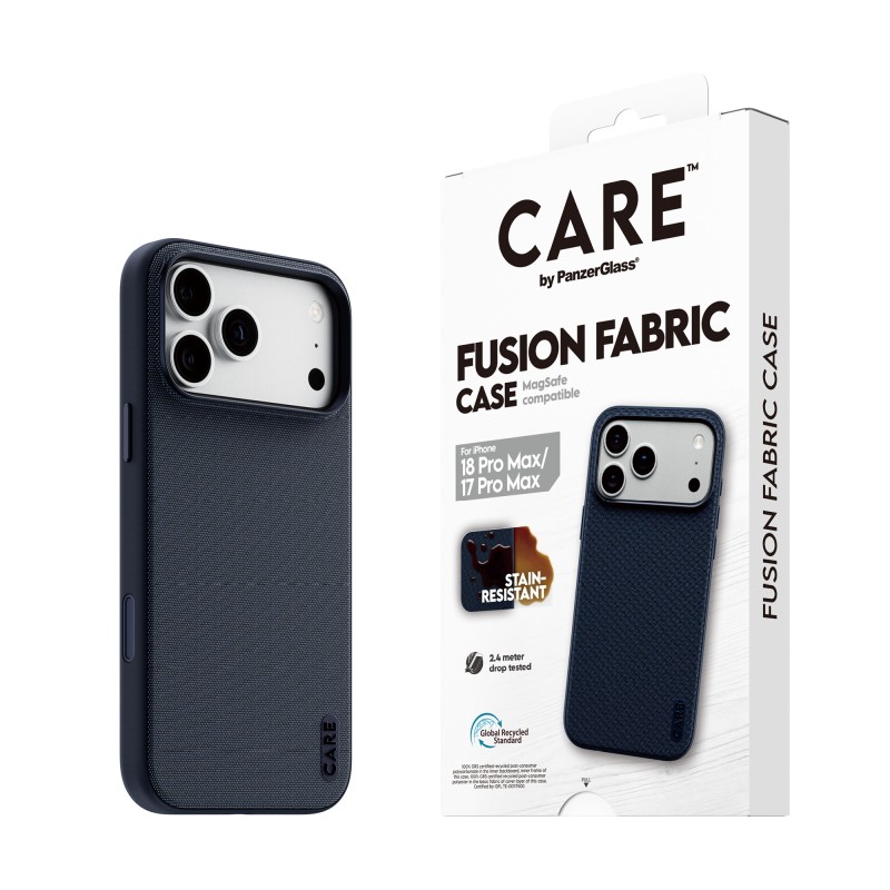 PG CARE Apple iPh 18 Pro Max Woven MagS blue
