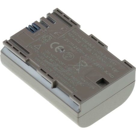 Baterie T6 Power pro Canon LP-E6, LP-E6N, LP-E6NH, 2400mAh, 17,2Wh, USB-C