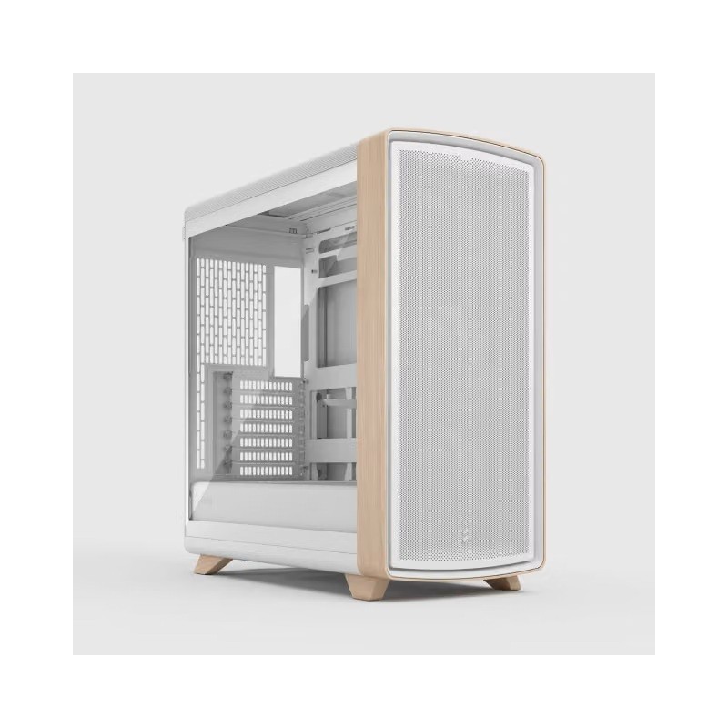 Fractal Design Summit Chalk White TG Clear Tint