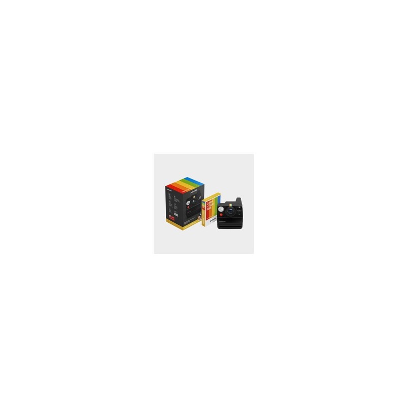 BAZAR - Polaroid Now+ Gen 3 Black bundle with Color Film (8 photos)