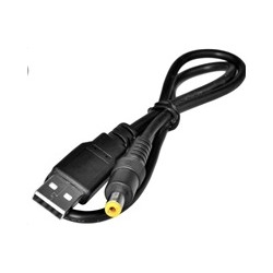 Virtuos napájecí redukce USB - jack 5.5/2.1, 5V, 0,5 m