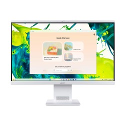 ACER PC AiO Aspire S27B AI - UGLNL_LUWC7256VV_90W,Core Ultra 7 256V,16GB,1024GB SSD,Intel Intel Arc 140V,W11,White