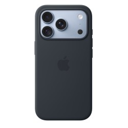 iPhone 18 Pro Silicone Case with MS - Navy Blue