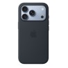 Apple iPhone 18 Pro Silicone Case with MS – námořnická modrá