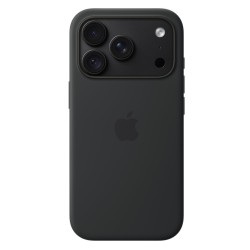 iPhone 18 Pro Silicone Case with MS - Black