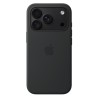 iPhone 18 Pro Silicone Case with MS - Black